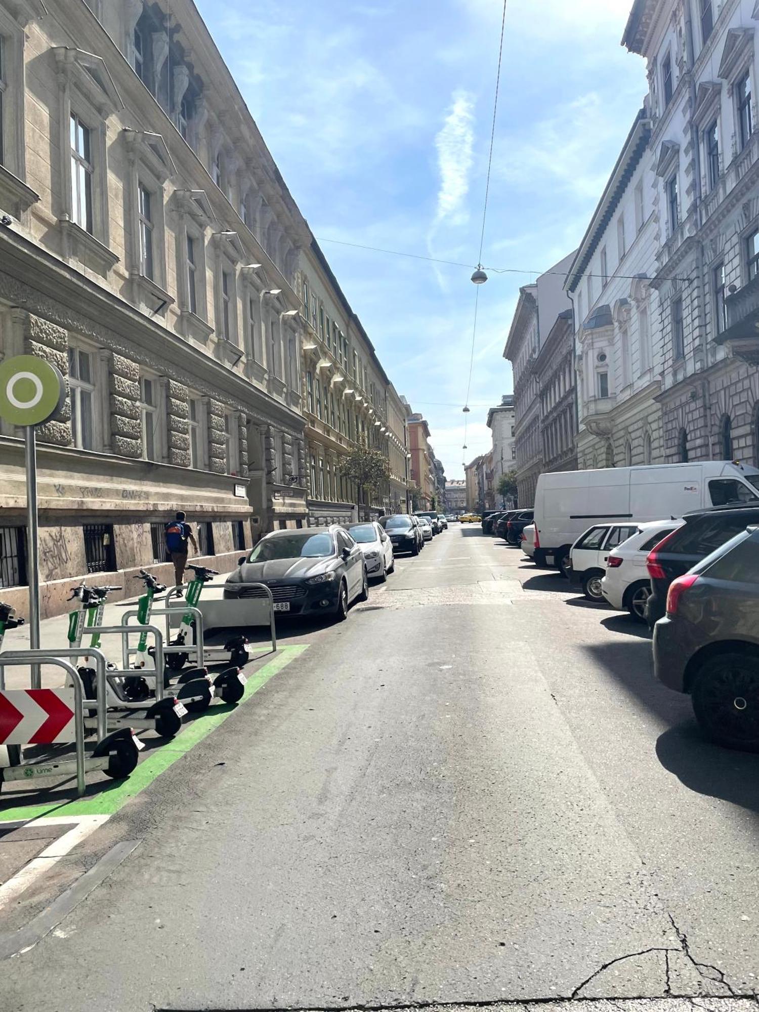 Aradi Rooms With Private Bathroom In The City Centre Budapest Exterior photo